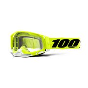 100% Racecraft 2 Goggle Yellow / Clear Lens click to zoom image