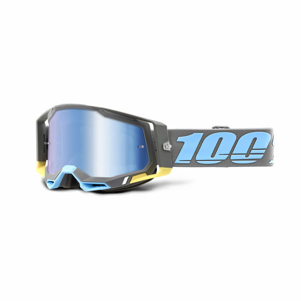 100% Racecraft 2 Goggle Trinidad / Blue Mirror Lens click to zoom image