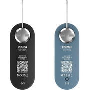 Knog Scout Travel Luggage Alarm and Finder - Twin Pack - Black / Blue click to zoom image