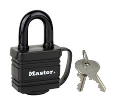 Masterlock Laminated Padlock 30mm [7804] Black