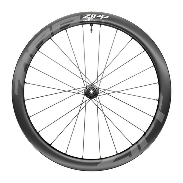 Zipp 303 S Carbon Tubeless Disc Brake Center Locking 700c Front 24spokes 12x100mm Standard Graphic A1 Black 700c click to zoom image