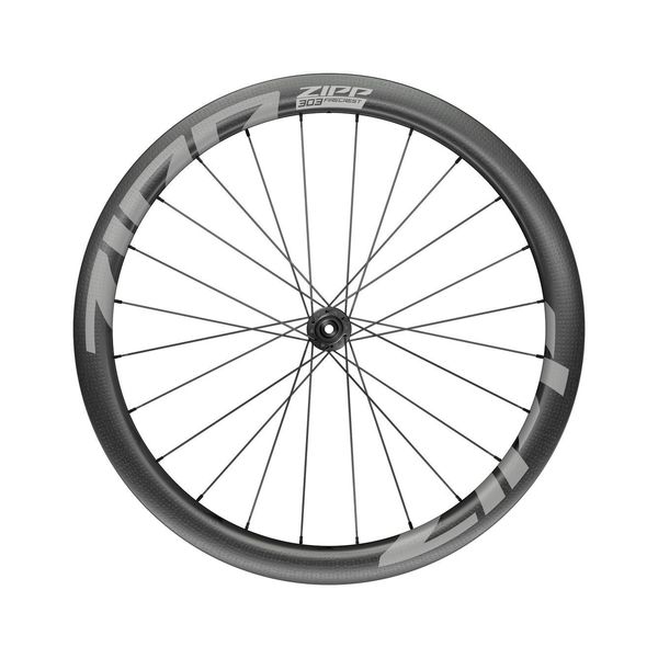 Zipp 303 Firecrest Carbon Tubular Disc Brake Center Locking 700c Front 24spokes 12x100mm Standard Graphic A1 Black 700c click to zoom image