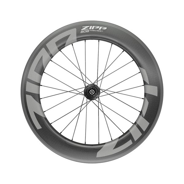 Zipp 808 Firecrest Carbon Tubeless Rim Brake 700c Rear 24spokes Sram 10/11sp Quick Release Standard Graphic A1 Black 700c click to zoom image