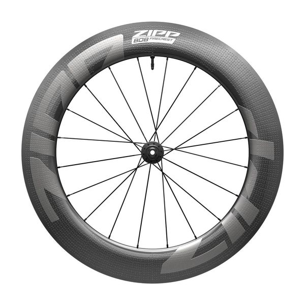 Zipp Wheel - 808 Firecrest Carbon Tubeless Disc Brake Center Locking 700c Front 20spokes 12x100mm Standard Graphic B1: 12x100mm click to zoom image