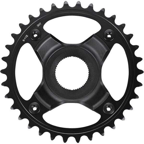 Shimano STEPS SM-CRE70-B chainring, 11-speed, 34T without chain guard, for chain line 55 mm click to zoom image