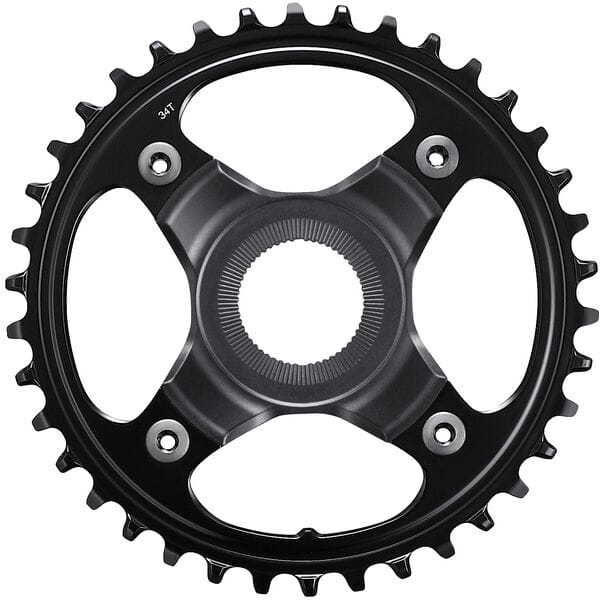 Shimano STEPS SM-CRE80-12-B chainring, 12-speed, 34T without chain guard, for chain line 55 mm click to zoom image