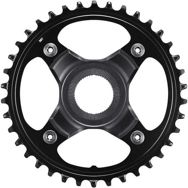 Shimano STEPS SM-CRE80-B chainring, 38T without chain guard, for chain line 55 mm, black click to zoom image