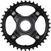 Shimano STEPS SM-CRE80-B chainring, 38T without chain guard, for chain line 55 mm, black 