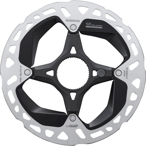 Shimano STEPS RT-EM910 Steps rotor with lockring, Ice Tech FREEZA, 160 mm click to zoom image