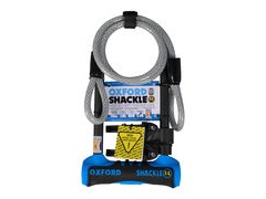 Oxford Shackle 14 DUO U-Lock 320mm with 1200 x 12mm Cable 