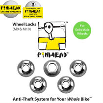 Pinhead Solid Axle Wheel Locks Pair