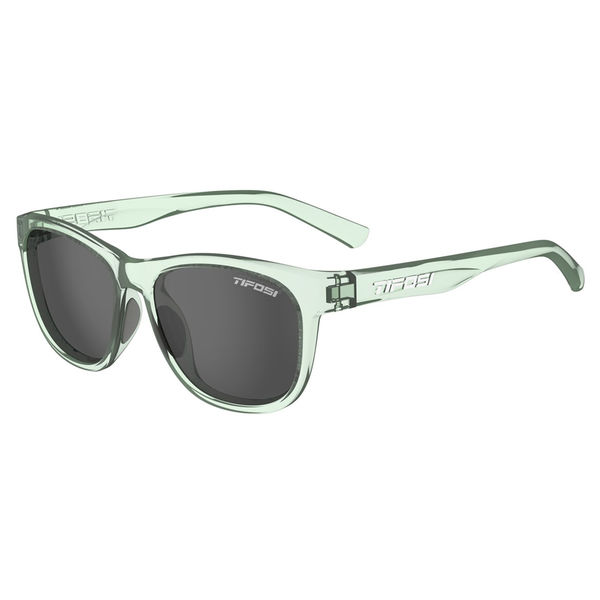 Tifosi Eyewear Swank Polarised Single Lens Sunglasses Bottle Green/Smoke Polarized click to zoom image