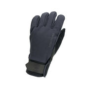 Sealskinz Kelling Waterproof All Weather Insulated Mens Glove Small Grey/Black  click to zoom image