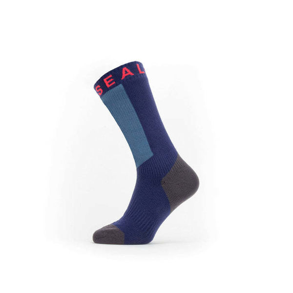 Sealskinz Scoulton Waterproof Warm Weather Mid Length Sock With Hydrostop click to zoom image