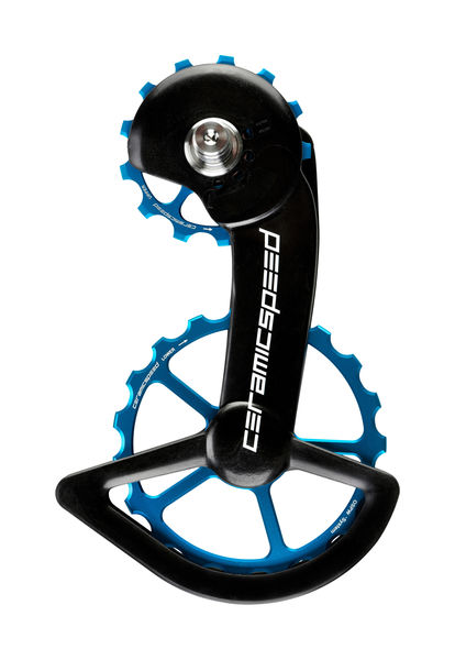 CeramicSpeed OSPW System Coated Shimano 9100 and 8000 Pulley Wheels Blue click to zoom image