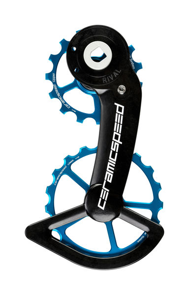 CeramicSpeed OSPW System SRAM Rival AXS Pulley Wheels Blue click to zoom image
