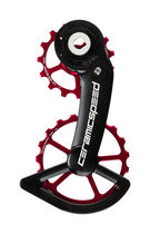 CeramicSpeed OSPW System Coated SRAM Rival AXS Pulley Wheels Red