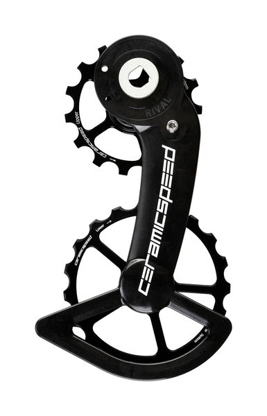 CeramicSpeed OSPW System SRAM Rival AXS Pulley Wheels Black click to zoom image