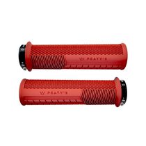 Peaty's Monarch Knurl Grip Thick (32-34mm) Red