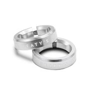 Peaty's Monarch Grip Lock Ring Silver 