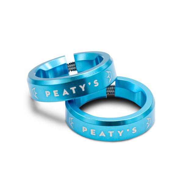 Peaty's Monarch Grip Lock Ring Turquoise click to zoom image