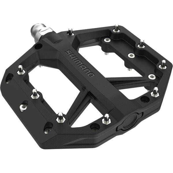 Shimano PD-GR400 flat pedals, resin with pins, black click to zoom image