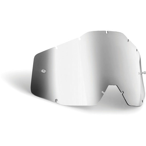 FMF Goggles POWERBOMB/POWERCORE YOUTH Replacement Lens Anti-Fog Silver Mirror click to zoom image