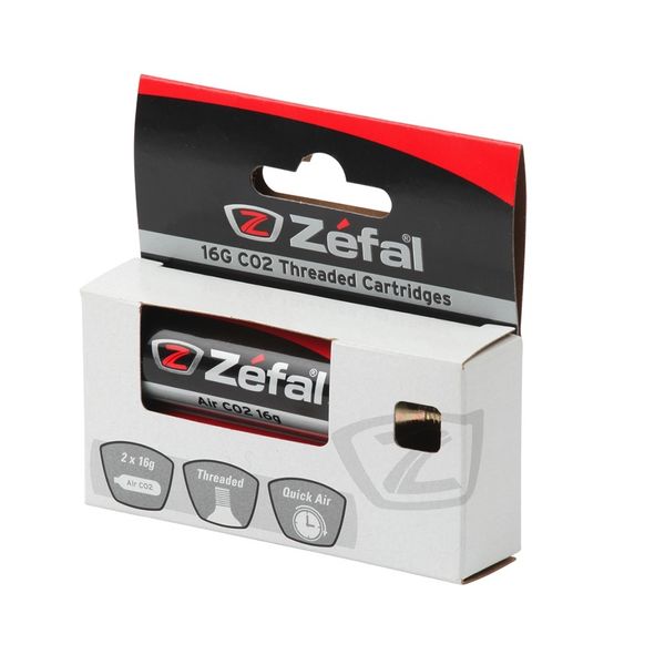 Zefal 16g Co2 Cartridge 2pc click to zoom image
