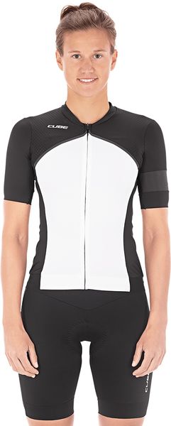 Cube Blackline Ws Jersey S/s White/black click to zoom image