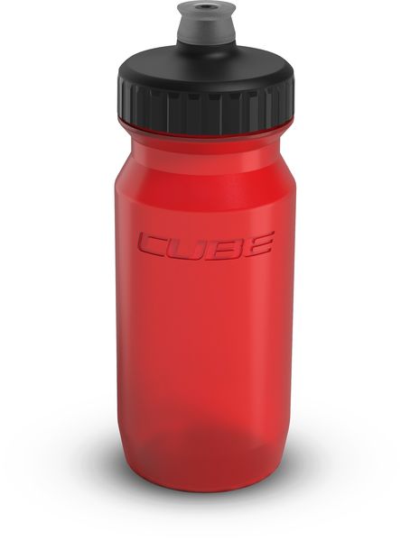 Cube Bottle Feather 0.5l Red click to zoom image
