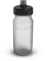 Cube Bottle Feather 0.5l Transparent