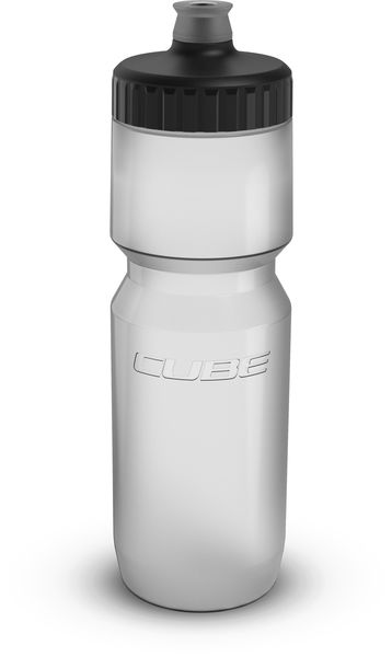 Cube Bottle Feather 0.75l Transparent click to zoom image