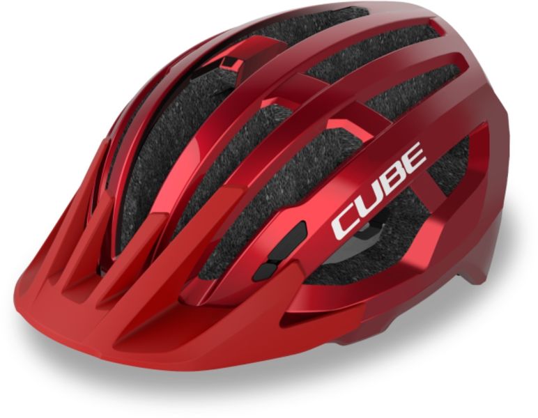 Cube Helmet Offpath Red click to zoom image
