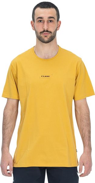 Cube Organic T-shirt Hot Dog Gty Fit Yellow click to zoom image