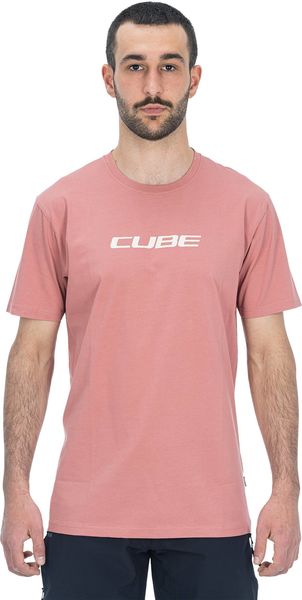 Cube Organic T-shirt Snake Gty Fit Light Red click to zoom image
