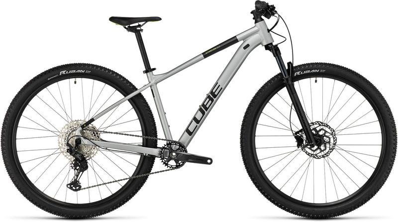 Cube Attention Slx Silvergrey/lime 2023 click to zoom image