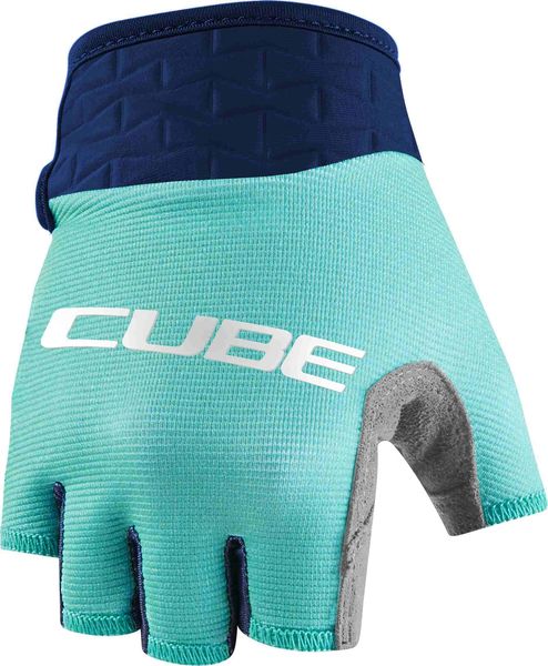 Cube Gloves Perform. Junior Short Finger Blue/mint click to zoom image