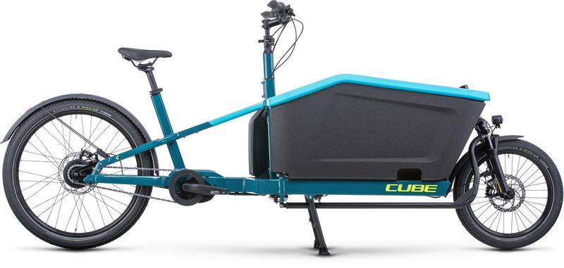 Cube Cargo Hybrid 500 Blue/lime 2024 20" click to zoom image