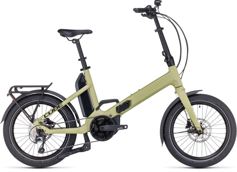 Cube Fold Sport Hybrid 500 Green/black 2024 20" click to zoom image