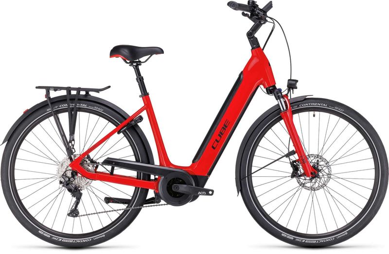 Cube Supreme Sport Hybrid Pro 500 Red 2024 EE click to zoom image