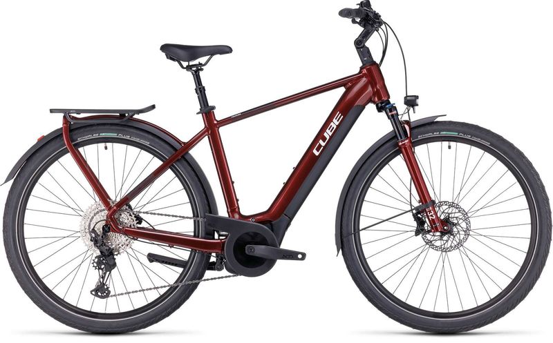Cube Touring Hybrid Exc 625 Red/white 2024 click to zoom image