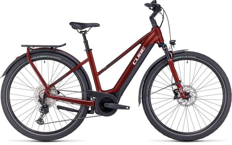 Cube Touring Hybrid Exc 625 Red/white 2024 T click to zoom image
