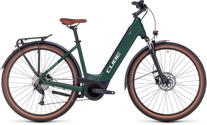 Cube Touring Hybrid One 500 Darkgreen 2024 EE click to zoom image