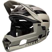 Bell Super Air R Spherical MTB Full Face Helmet 2024: Matte Cement Grey