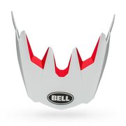 Bell Sanction 2 Helmet Visor: Matte Black/White 