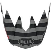 Bell Full-10 Helmet Visor: Matte Grey Black Fasthouse One Size 