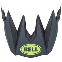 Bell Full-10 Helmet Visor: Matte Grey Retina Seer One Size
