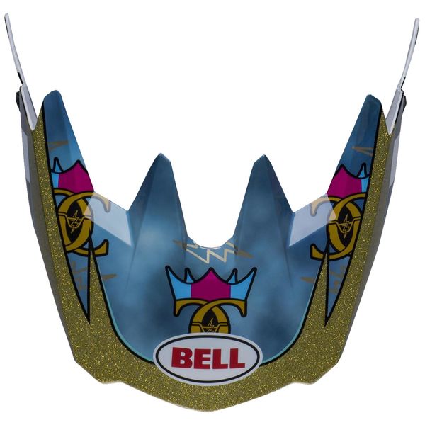 Bell Sanction 2 Helmet Visor: Black/White Caiden 2xs-s click to zoom image