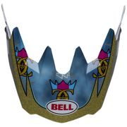 Bell Sanction 2 Helmet Visor: Black/White Caiden 2xs-s 