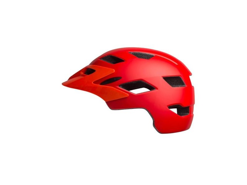 Bell Sidetrack Youth Helmet Matte Red/Orange Unisize 50-57cm click to zoom image